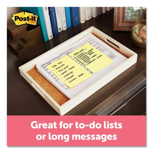 Original Pads In Canary Yellow, Lined, 4 X 6, 100-sheet, 5/pack Original Pads In Canary Yellow, Lined, 4 X 6, 100-sheet, 5/pack