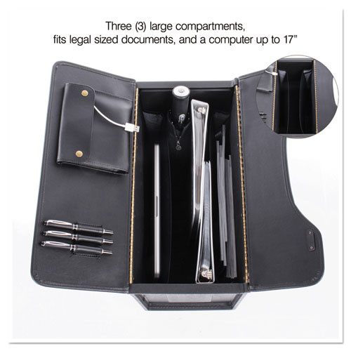 Tufide Classic Catalog Case, 22-1/4 X 8-3/4 X 13-1/2, Black Tufide Classic Catalog Case, 22-1/4 X 8-3/4 X 13-1/2, Black