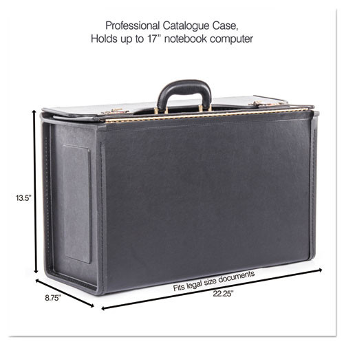 Tufide Classic Catalog Case, 22-1/4 X 8-3/4 X 13-1/2, Black Tufide Classic Catalog Case, 22-1/4 X 8-3/4 X 13-1/2, Black