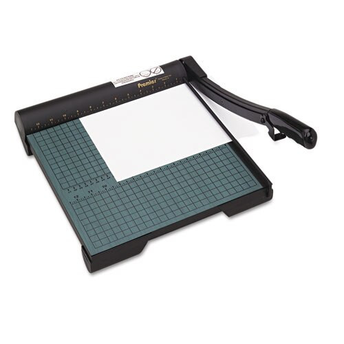 The Original Green Paper Trimmer, 20 Sheets, Wood Base, 12 1/2"x 12" The Original Green Paper Trimmer, 20 Sheets, Wood Base, 12 1/2"x 12"