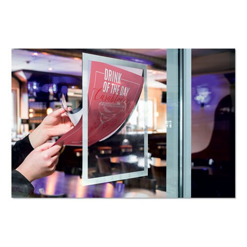 Duraframe Sign Holder, 8 1/2" X 11", Silver Frame, 2/pack Duraframe Sign Holder, 8 1/2" X 11", Silver Frame, 2/pack