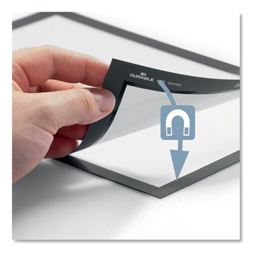 Duraframe Sign Holder, 8 1/2" X 11", Silver Frame, 2/pack Duraframe Sign Holder, 8 1/2" X 11", Silver Frame, 2/pack