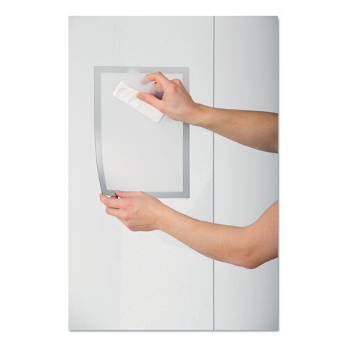 Duraframe Sign Holder, 8 1/2" X 11", Silver Frame, 2/pack Duraframe Sign Holder, 8 1/2" X 11", Silver Frame, 2/pack