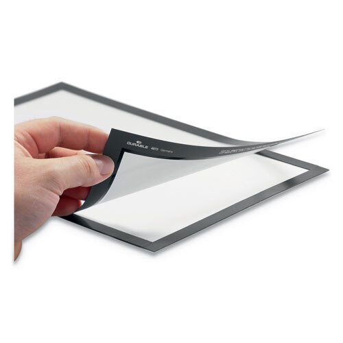 Duraframe Sign Holder, 8 1/2" X 11", Silver Frame, 2/pack Duraframe Sign Holder, 8 1/2" X 11", Silver Frame, 2/pack
