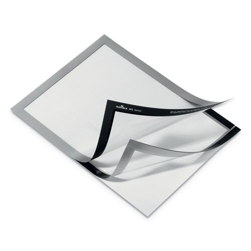 Duraframe Sign Holder, 8 1/2" X 11", Silver Frame, 2/pack Duraframe Sign Holder, 8 1/2" X 11", Silver Frame, 2/pack