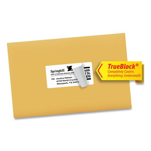 Shipping Labels W/ Trueblock Technology, Inkjet Printers, 2 X 4, White, 10/sheet, 100 Sheets/box Shipping Labels W/ Trueblock Technology, Inkjet Printers, 2 X 4, White, 10/sheet, 100 Sheets/box