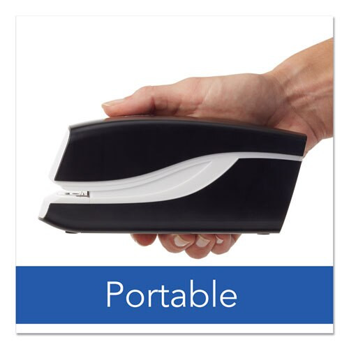 Breeze Automatic Stapler, 20-sheet Capacity, Black Breeze Automatic Stapler, 20-sheet Capacity, Black