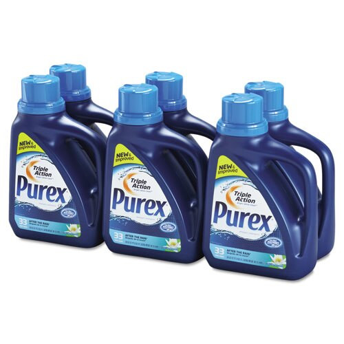Liquid He Detergent, After The Rain Scent, 50oz Bottle, 6/carton Liquid He Detergent, After The Rain Scent, 50oz Bottle, 6/carton