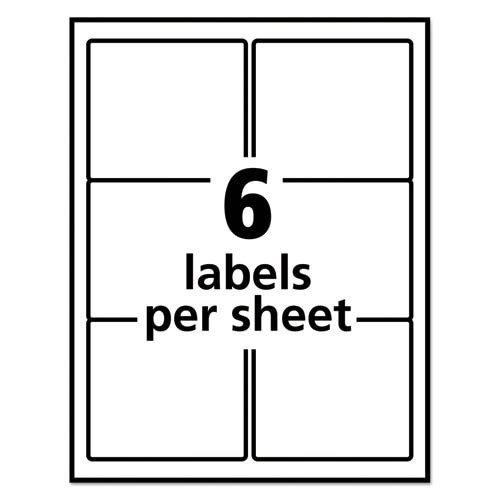 Repositionable Shipping Labels W/surefeed, Inkjet, 3 1/3 X 4, White, 150/box Repositionable Shipping Labels W/surefeed, Inkjet, 3 1/3 X 4, White, 150/box