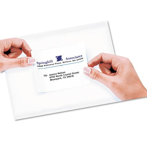 Repositionable Shipping Labels W/surefeed, Inkjet, 3 1/3 X 4, White, 150/box Repositionable Shipping Labels W/surefeed, Inkjet, 3 1/3 X 4, White, 150/box