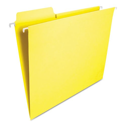 Fastab Hanging Folders, Letter Size, 1/3-cut Tab, Yellow, 20/box Fastab Hanging Folders, Letter Size, 1/3-cut Tab, Yellow, 20/box