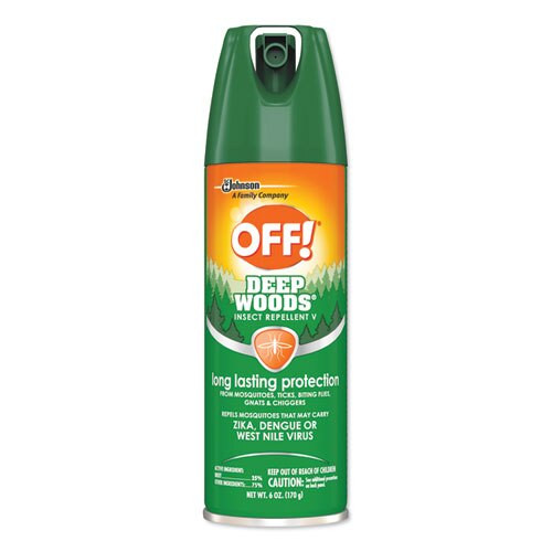 Deep Woods Insect Repellent, 6oz Aerosol, 12/carton Deep Woods Insect Repellent, 6oz Aerosol, 12/carton