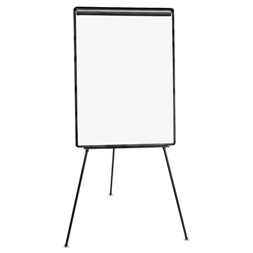 Tripod-style Dry Erase Easel, Easel : 44" To 78", Board: 29" X 41", White/black Tripod-style Dry Erase Easel, Easel : 44" To 78", Board: 29" X 41", White/black