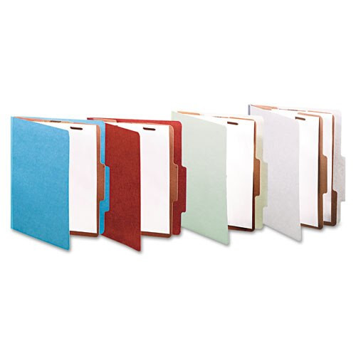 Pressboard Classification Folders, 3 Dividers, Letter Size, Earth Red, 10/box Pressboard Classification Folders, 3 Dividers, Letter Size, Earth Red, 10/box