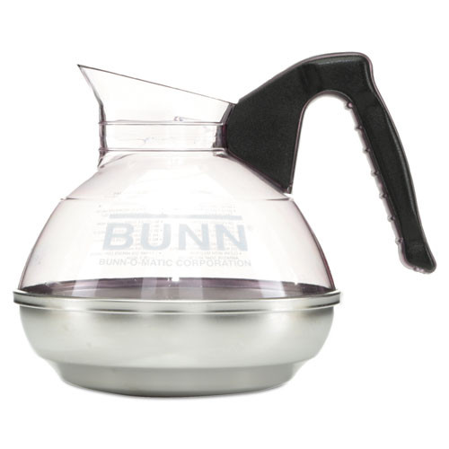 64 Oz. Easy Pour Decanter, Black Handle 64 Oz. Easy Pour Decanter, Black Handle