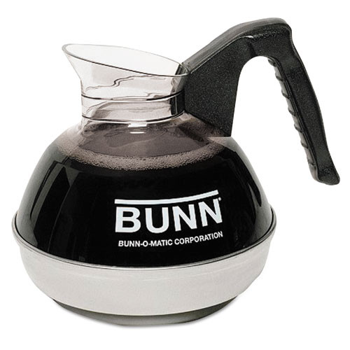 64 Oz. Easy Pour Decanter, Black Handle 64 Oz. Easy Pour Decanter, Black Handle