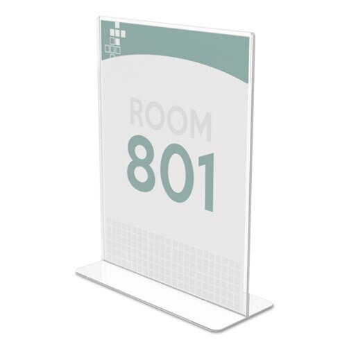 Superior Image Double Sided Sign Holder, 8 1/2 X 11 Insert, Clear Superior Image Double Sided Sign Holder, 8 1/2 X 11 Insert, Clear