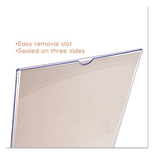 Superior Image Double Sided Sign Holder, 8 1/2 X 11 Insert, Clear Superior Image Double Sided Sign Holder, 8 1/2 X 11 Insert, Clear