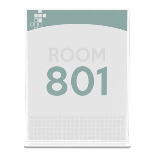 Superior Image Double Sided Sign Holder, 8 1/2 X 11 Insert, Clear Superior Image Double Sided Sign Holder, 8 1/2 X 11 Insert, Clear