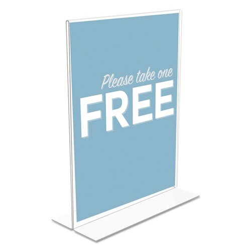 Superior Image Double Sided Sign Holder, 8 1/2 X 11 Insert, Clear Superior Image Double Sided Sign Holder, 8 1/2 X 11 Insert, Clear