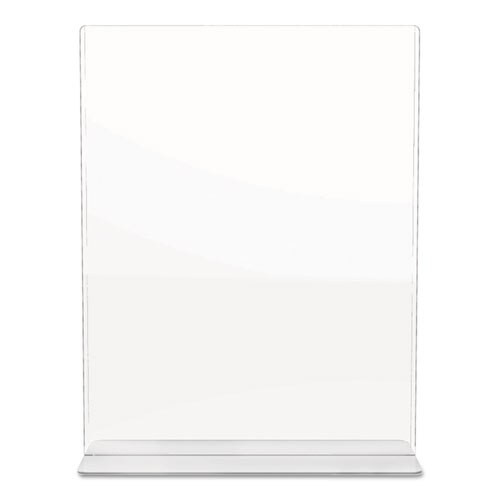 Superior Image Double Sided Sign Holder, 8 1/2 X 11 Insert, Clear Superior Image Double Sided Sign Holder, 8 1/2 X 11 Insert, Clear