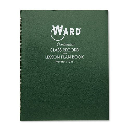 Combination Record & Plan Book, 9-10 Weeks, 6 Periods/day, 11 X 8-1/2 Combination Record & Plan Book, 9-10 Weeks, 6 Periods/day, 11 X 8-1/2