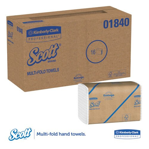 Essential Multi-fold Towels, Absorbency Pockets, 9 1/5 X 9 2/5, 250/pk, 16 Pk/ct Essential Multi-fold Towels, Absorbency Pockets, 9 1/5 X 9 2/5, 250/pk, 16 Pk/ct