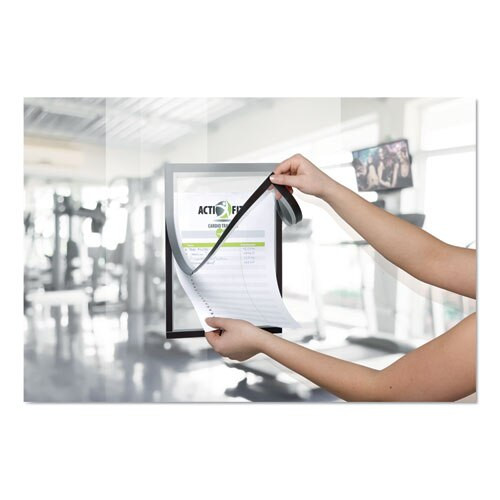 Duraframe Note Sign Holder, 8 1/2" X 11", Silver Frame Duraframe Note Sign Holder, 8 1/2" X 11", Silver Frame