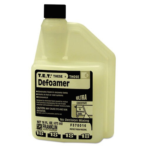 T.e.t. #18 Defoamer, 16 Oz, Dilution-control Squeeze Bottle, 2/carton T.e.t. #18 Defoamer, 16 Oz, Dilution-control Squeeze Bottle, 2/carton