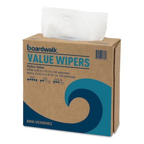 Drc Wipers, White, 10 X 12, Centerpull, 200/box Drc Wipers, White, 10 X 12, Centerpull, 200/box