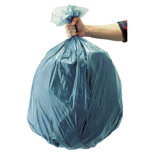 Linear Low Density Can Liners, 55 Gal, 1.3 Mil, 39.5" X 48", Gray, 100/carton Linear Low Density Can Liners, 55 Gal, 1.3 Mil, 39.5" X 48", Gray, 100/carton