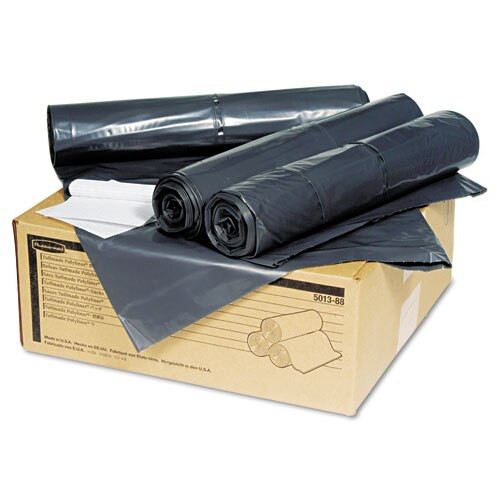 Linear Low Density Can Liners, 55 Gal, 1.3 Mil, 39.5" X 48", Gray, 100/carton Linear Low Density Can Liners, 55 Gal, 1.3 Mil, 39.5" X 48", Gray, 100/carton