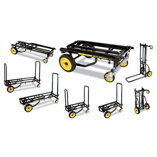 Multi-cart 8-in-1 Cart, 500 Lb Capacity, 33.25 X 17.25 X 42.5, Black Multi-cart 8-in-1 Cart, 500 Lb Capacity, 33.25 X 17.25 X 42.5, Black