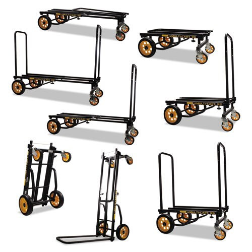 Multi-cart 8-in-1 Cart, 500 Lb Capacity, 33.25 X 17.25 X 42.5, Black Multi-cart 8-in-1 Cart, 500 Lb Capacity, 33.25 X 17.25 X 42.5, Black