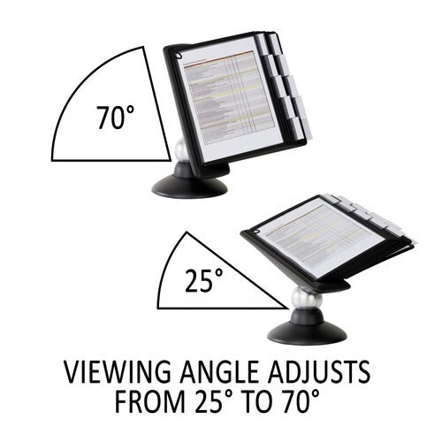 Sherpa Motion Desk Reference System, 10 Panels, Black Borders Sherpa Motion Desk Reference System, 10 Panels, Black Borders