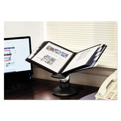Sherpa Motion Desk Reference System, 10 Panels, Black Borders Sherpa Motion Desk Reference System, 10 Panels, Black Borders