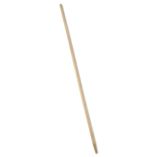 Tapered-tip Wood Broom/sweep Handle, 60", Natural