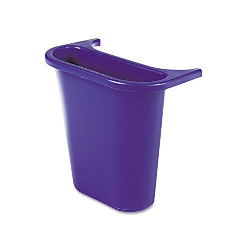 Wastebasket Recycling Side Bin, Attaches Inside Or Outside, 4.75 Qt, Blue Wastebasket Recycling Side Bin, Attaches Inside Or Outside, 4.75 Qt, Blue