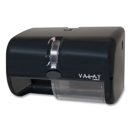 Morsoft Plastic Small Core Tissue Dispenser, 11.5" X 6.5", Black Morsoft Plastic Small Core Tissue Dispenser, 11.5" X 6.5", Black