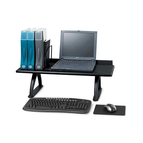 Value Mate Desk Riser, 100-pound Capacity, 30 X 12 X 8, Black Value Mate Desk Riser, 100-pound Capacity, 30 X 12 X 8, Black