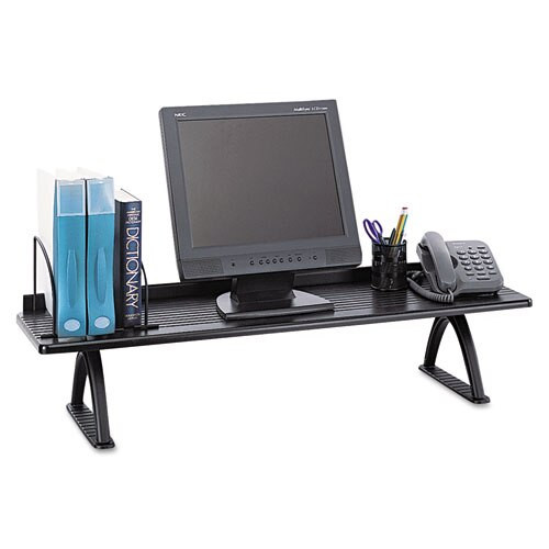 Value Mate Desk Riser, 100-pound Capacity, 30 X 12 X 8, Black Value Mate Desk Riser, 100-pound Capacity, 30 X 12 X 8, Black