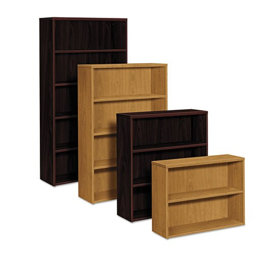 10500 Series Laminate Bookcase, Five-shelf, 36w X 13-1/8d X 71h, Mahogany 10500 Series Laminate Bookcase, Five-shelf, 36w X 13-1/8d X 71h, Mahogany