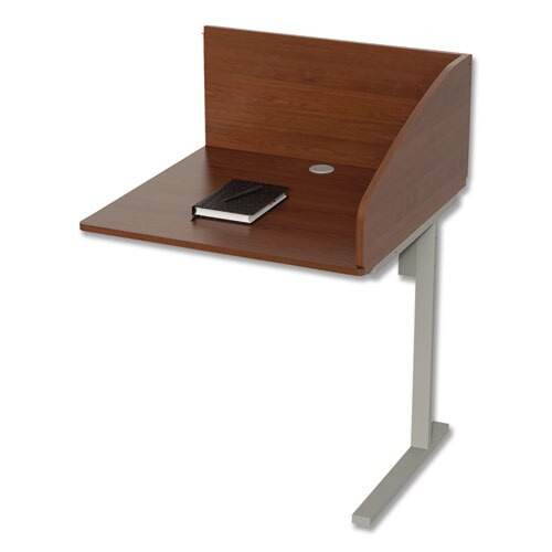 Study Carrell Add On, 1-leg, 31.25 X 23.25 X 45.25, Cherry Study Carrell Add On, 1-leg, 31.25 X 23.25 X 45.25, Cherry
