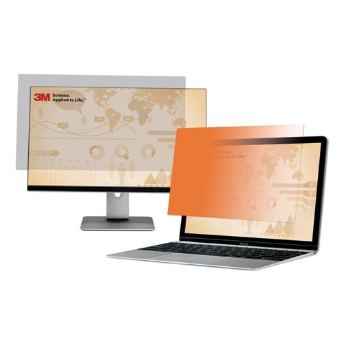 Gold Frameless Privacy Filter For 23.8" Widescreen Monitor, 16:9 Aspect Ratio Gold Frameless Privacy Filter For 23.8" Widescreen Monitor, 16:9 Aspect Ratio