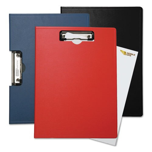 Portfolio Clipboard With Low-profile Clip, 1/2" Capacity, 11 X 8 1/2, Black Portfolio Clipboard With Low-profile Clip, 1/2" Capacity, 11 X 8 1/2, Black