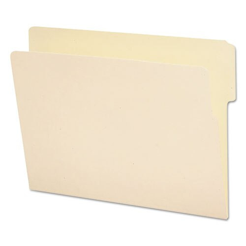 Heavyweight Manila End Tab Folders, 9" Front, 1/3-cut Tabs, Top Position, Letter Size, 100/box Heavyweight Manila End Tab Folders, 9" Front, 1/3-cut Tabs, Top Position, Letter Size, 100/box