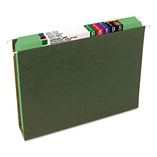Reinforced Top Tab Colored File Folders, Straight Tab, Letter Size, Green, 100/box Reinforced Top Tab Colored File Folders, Straight Tab, Letter Size, Green, 100/box