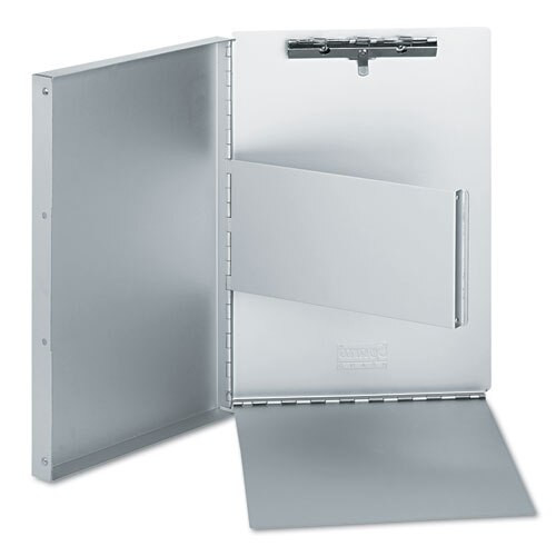 Aluminum Document Box, 2/5" Capacity, Holds 8 1/2w X 11h Aluminum Document Box, 2/5" Capacity, Holds 8 1/2w X 11h