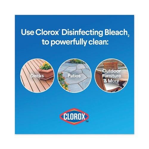 Regular Bleach With Cloromax Technology, 43 Oz Bottle, 6/carton Regular Bleach With Cloromax Technology, 43 Oz Bottle, 6/carton
