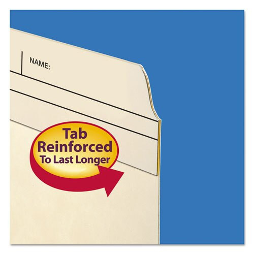 Reinforced Guide Height File Folders, 2/5-cut Printed Tab, Right Of Center, Letter Size, Manila, 100/box Reinforced Guide Height File Folders, 2/5-cut Printed Tab, Right Of Center, Letter Size, Manila, 100/box